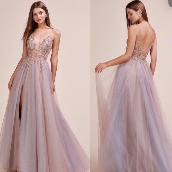 andrea and leo couture dress A0672